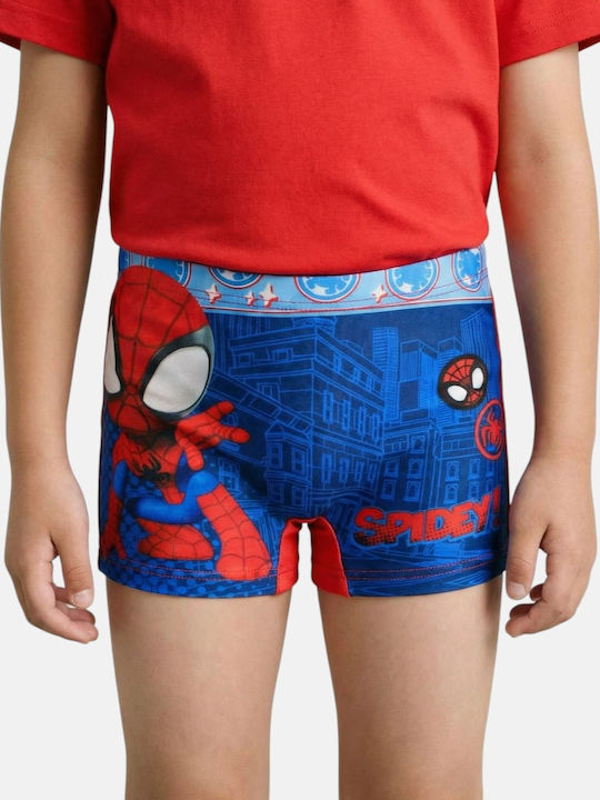 Disney Spidey Παιδικό Μαγιό Βερμούδα / Σορτς Μπλέ