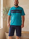Rimoli Plus Size Summer Men's Pyjamas Veraman
