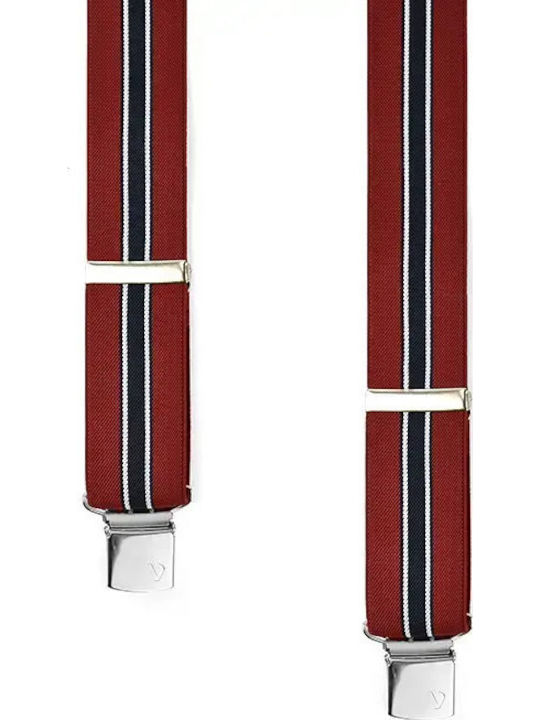 Men's Suspenders 63036.714e Red Victoria Red