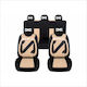Set Custom Universal Nero Beige Seat Covers New Dacia