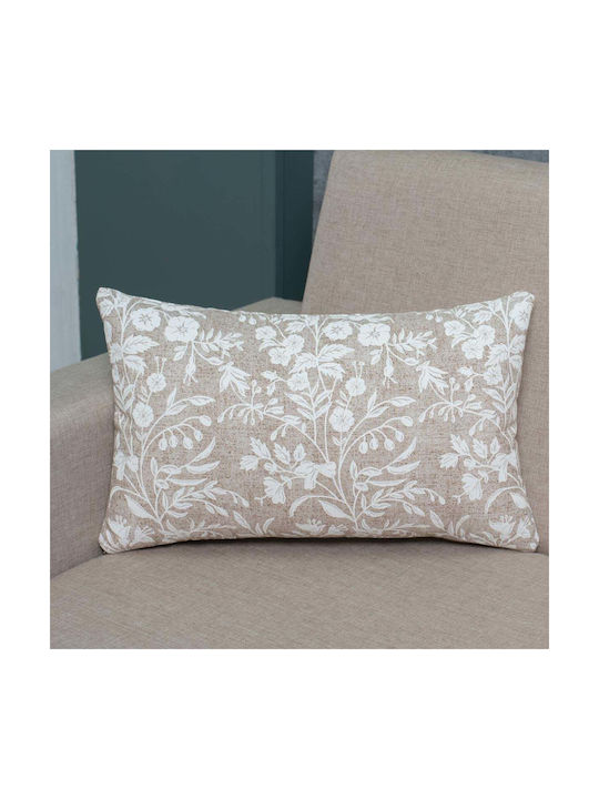 Decorative Pillow Case Rosana Beige 30x50cm