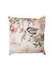 Viopros Viopros Ecru Sofa-Kissen Bedruckt 45x45cm