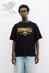 Pegasus Black Blouse PEG-002