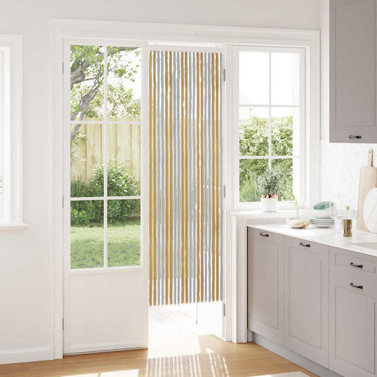 vidaXL vidaXL Türvorhang Grau 56x185cm 42034461