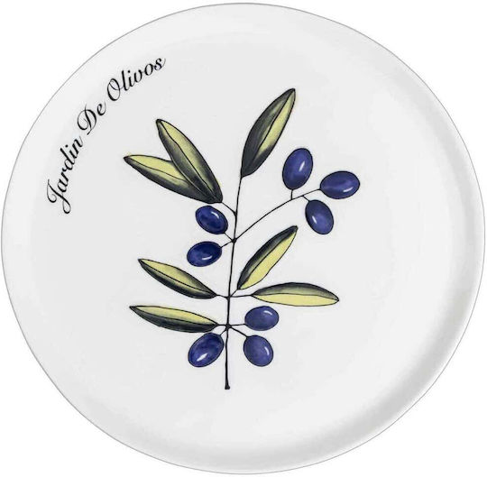 Hermia Ceramic Multicolour Serving Platter