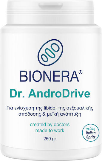 Bionera Dr. AndroDrive Black Ginger Συμπλήρωμα για Λίμπιντο & Ενίσχυση της Τεστοστερόνης 250gr