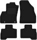 Black Velour Car Mats Fiat Qubo Combivan 2008-2020
