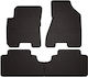 Rubber Car Mats Kia Sportage Ii Suv 2004-2010 Black Fitted