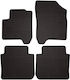 Rubber Car Mats Citroen C3 Picasso Minivan 2008-2017 Black Fitted