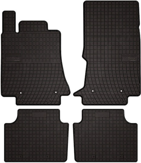 Rubber Car Mats Alfa Romeo Giulia 2x4 2wd Sedan 2016 Black Fitted