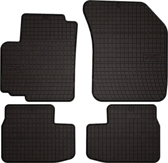 Гумени Килими За Кола Opel Agila B Hatchback 2008-2014 Черни Фитнати