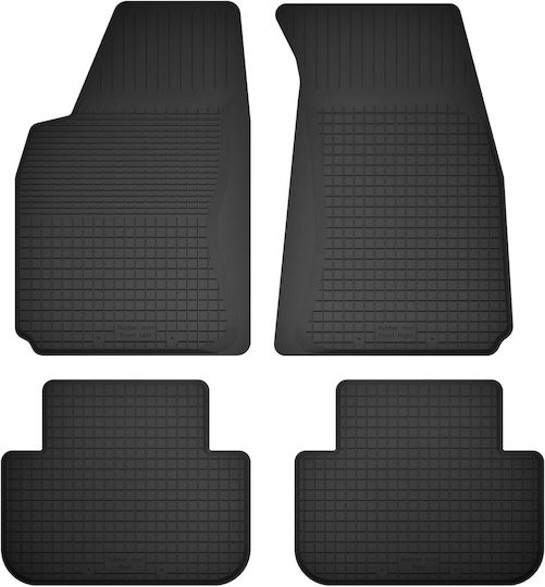 Car Rubber Mats Set 4 Pcs Universal Ssangyong Kyron Suv 2005-2014