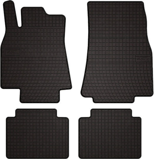 Rubber Car Mats Mercedes B-class W245 Hatchback 2005-2011 Black Fitted