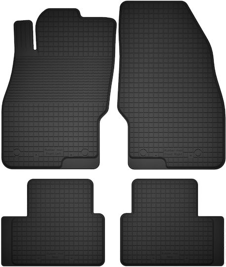 Car Rubber Mats Set 4 Pcs Universal Jeep Patriot Off-road 2006-2016