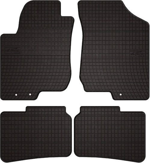 Gummi Auto Fußmatten Hyundai I30 I Hatchback Wagon Cw 2007-2012 Schwarz Passend