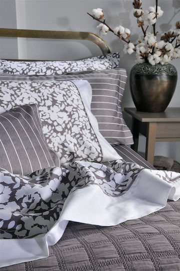 Down Town Home Elvira King Duvet Cover Set 250x260cm Double with 2 Pillowcases Elvira