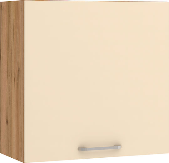 Wall Cabinet Oak/Cream 60x30x60cm