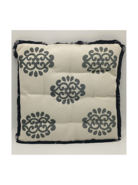Natural Home Μαξιλάρι Καρέκλας Κήπου Cotton 45x45εκ.