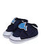 On Line Βρεφικά Sneakers Αγκαλιάς Μπλε