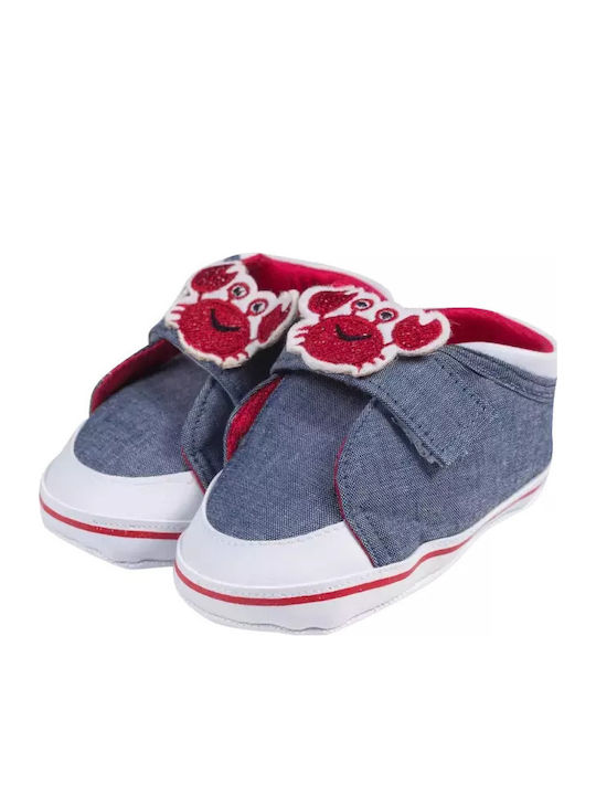 On Line Βρεφικά Sneakers Αγκαλιάς Μπλε