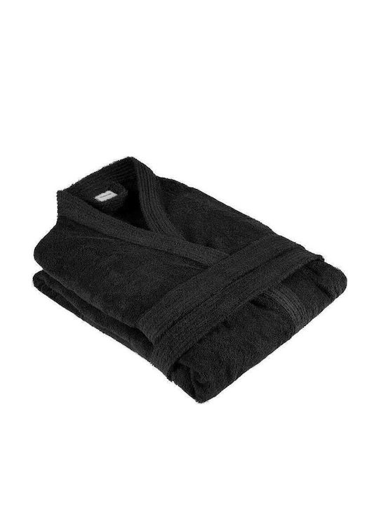 Homelovers Халат с Яка Черен 350гр/м²