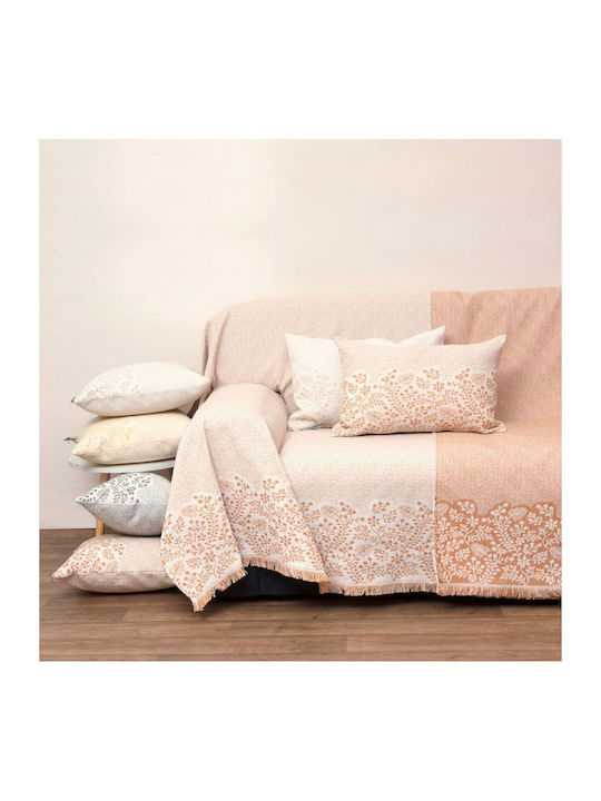 Anna Riska 1577 Zweisitzer-Sofa Überwurf Jacqua...