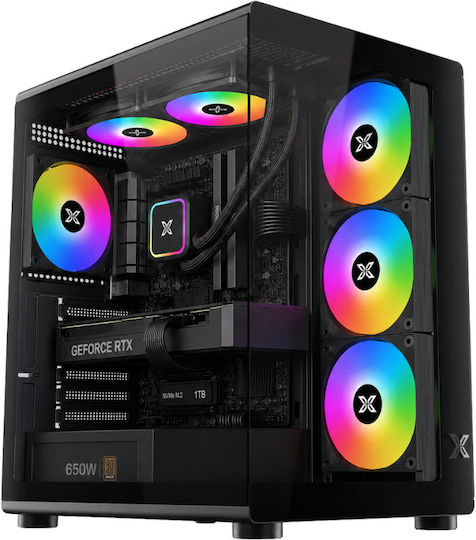 Vengeance Gamer's Choice Craft-V6 Гейминг Настолен Компютър Ryzen 7-7700 32GB DDR5 1.0TB SSD GeForce RTX 5060 Ti Без Операционна Система