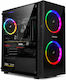 Vengeance Gamer's Choice Shevy-V7 Настолен Компютър (Ryzen 7-5700/16GB DDR4/512GB SSD/GeForce RTX 3050/Без Операционна Система)
