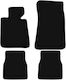 Basic Black Velour Mats Bmw 3 E30 Coupe 1982-1994