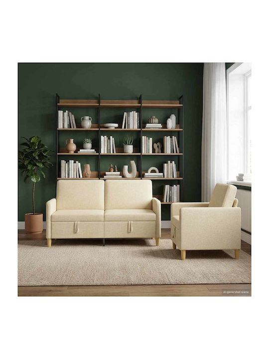 Living Room Furniture Set 2-Seater & Armchair