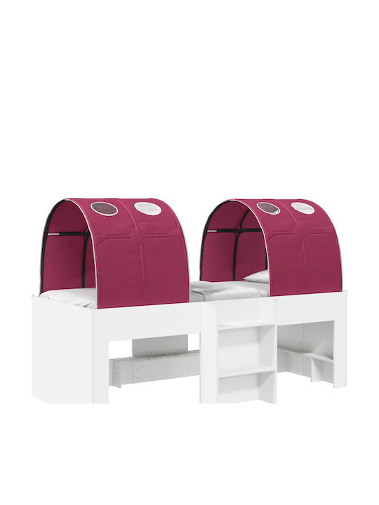 Pat Pentru Copii Tip Single Loft Bed Alb