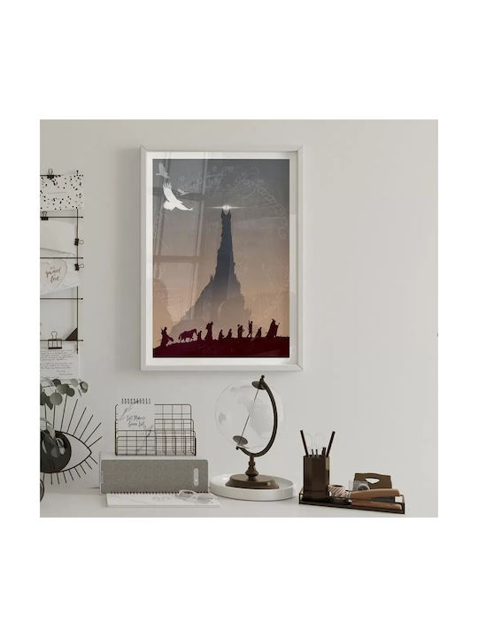 Poster Lord Rings Mountain Journey Mv129 40cm X...
