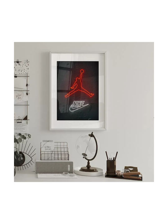 Poster Air Jordan Sneakers Snk090 40cm X 50cm Μ...