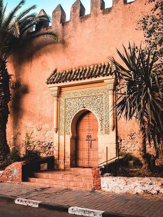 Poster Arabic Door Pst2595 40cm X 50cm Black Wo...