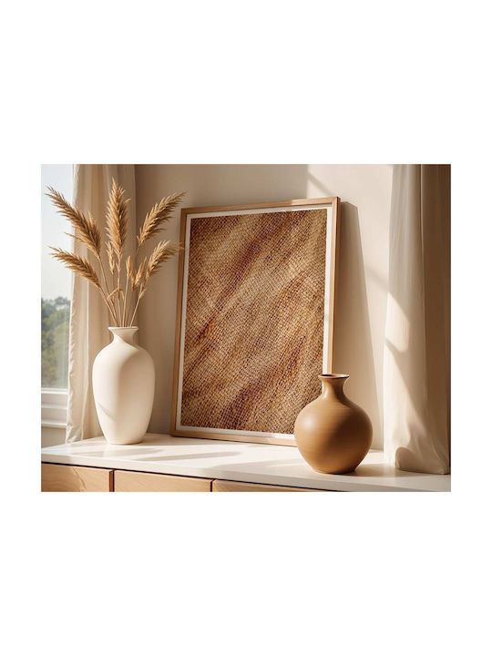 Poster Sackcloth Pst2589 40cm X 50cm Μαύρη Ξύλι...