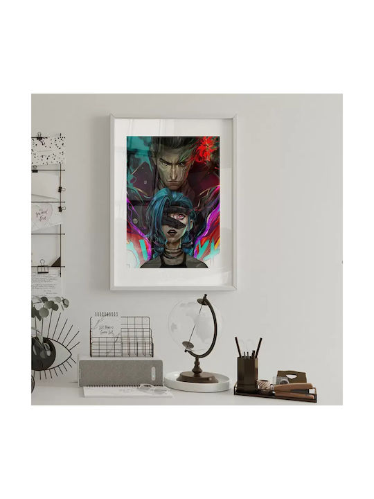 Gaming Poster Jinx & Silco Gm1116 40cm X 50cm Μ...