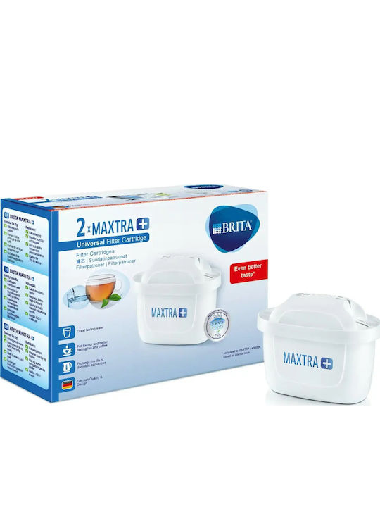 Brita Water Filter Cartridge for Jug with Activated Carbon Maxtra 2 Pieces