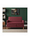 Doppelsitzer Sofa mit Stauraum Rot 122x78x87cm