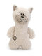 Beeztees Cuddly Dog Toy With Sound 23cm Beige 1 Piece