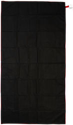 Dimcol Πετσέτα Microfiber Σώματος Μαύρη