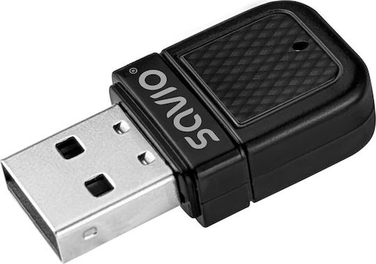 Savio Αντάπτορας Δικτύου USB με Ασύρματη Σύνδεση Wi-Fi 600Mbps