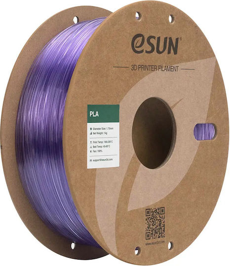 Esun PLA 3D Printer Filament Light Purple 1kg