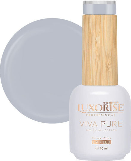 Luxorise Viva Pure Ojă Pentru Unghii Cu Gel Thunder Gri 10ml