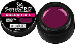 Gel UV Colorat Magenta Strugure 5ml Sensopro Mi...