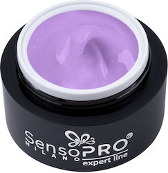 Expert Line Nail Construction Gel Sensopro Milano Shimmer Purple 30ml