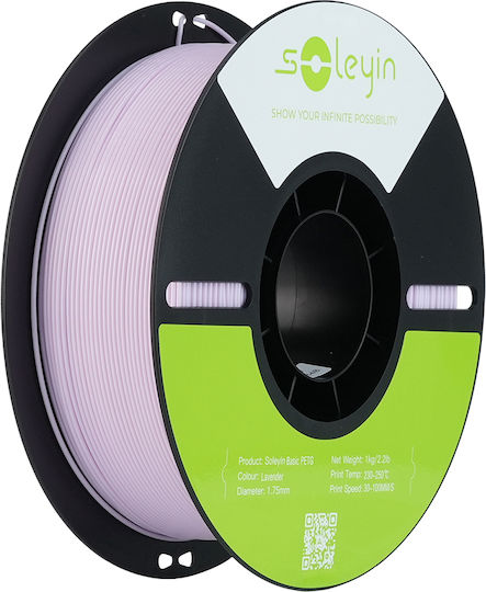 Creality3D Soleyin PETG 3D Drucker Filament 1,75mm Lavendel 1kg