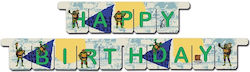 Happy Birthday Girlande – Teenage Mutant Ninja Turtles 3m