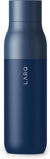 Thermos Bottle Stainless Steel 740ml Twist Top Monaco Blue