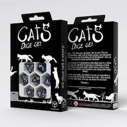 Cats Dice Set Mittens