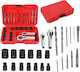 Broken Screw Extractor Set Zola 26 Pieces Drill Compatible High-quality Steel Carrying Case